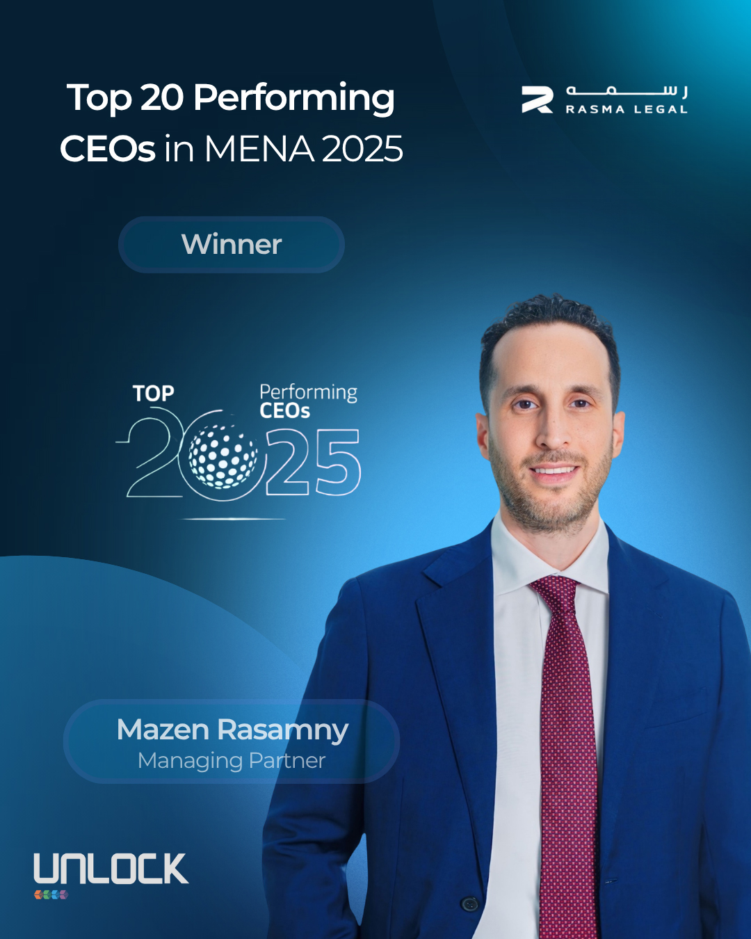 Mazen Rasamny Top 20 Performing CEOs in MENA 2025
